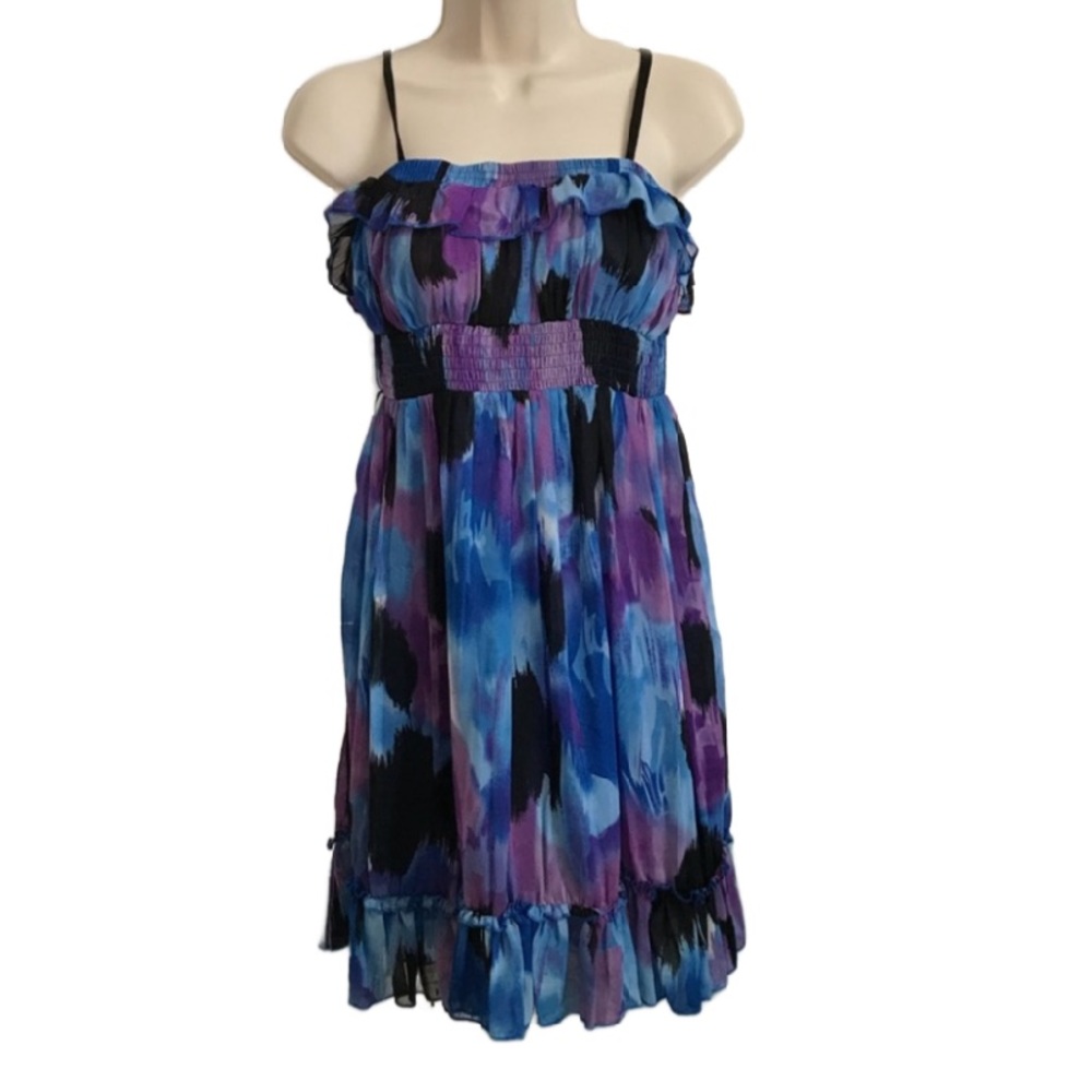 BOGO Twenty One Smocked Ruffle Chiffon Dress Small